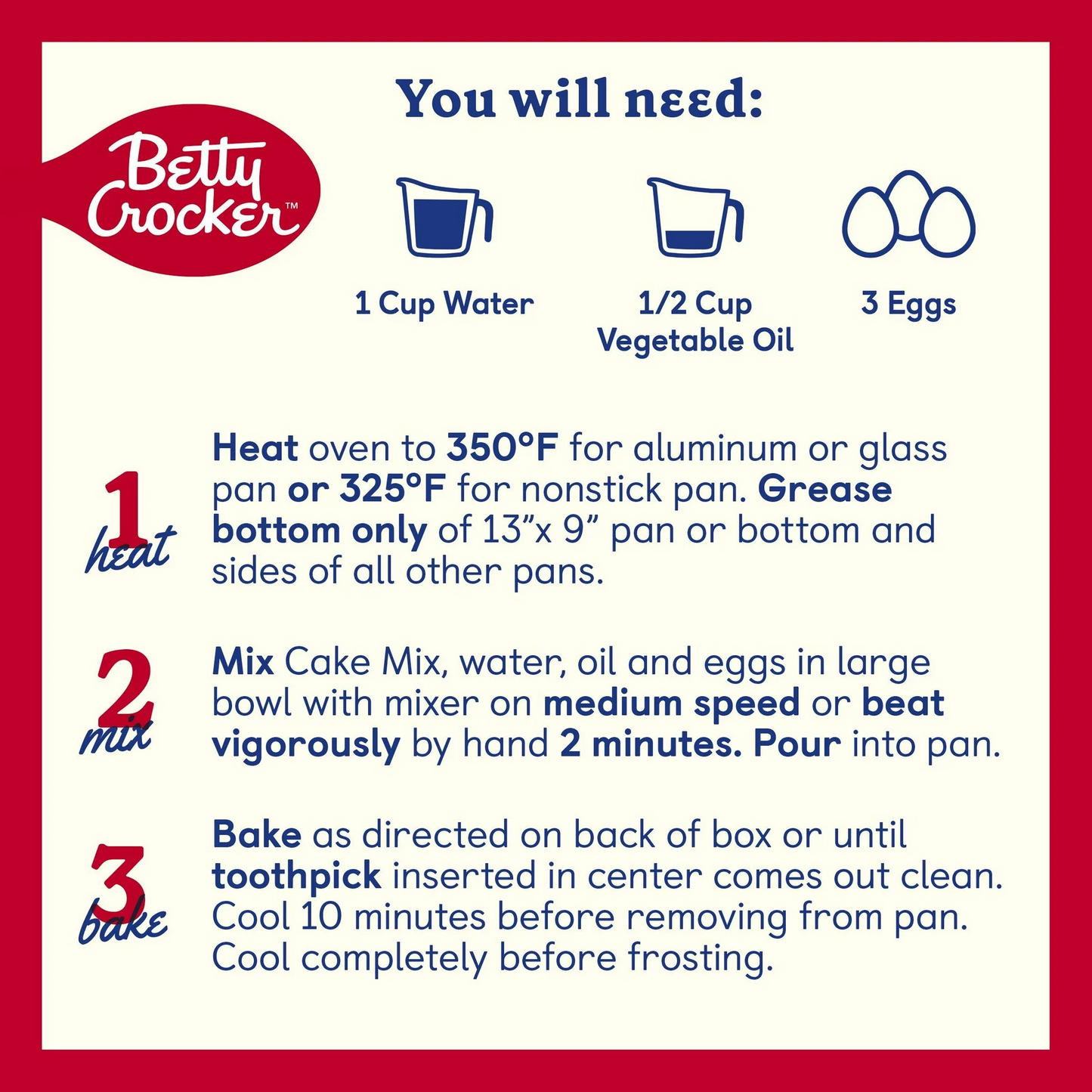 Betty Crocker Super Moist Devil's Food Cake Mix – 375 g