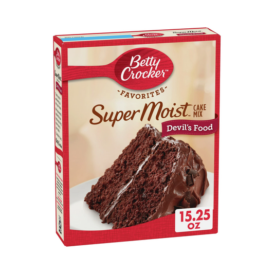 Betty Crocker Super Moist Devil's Food Cake Mix – 432 g