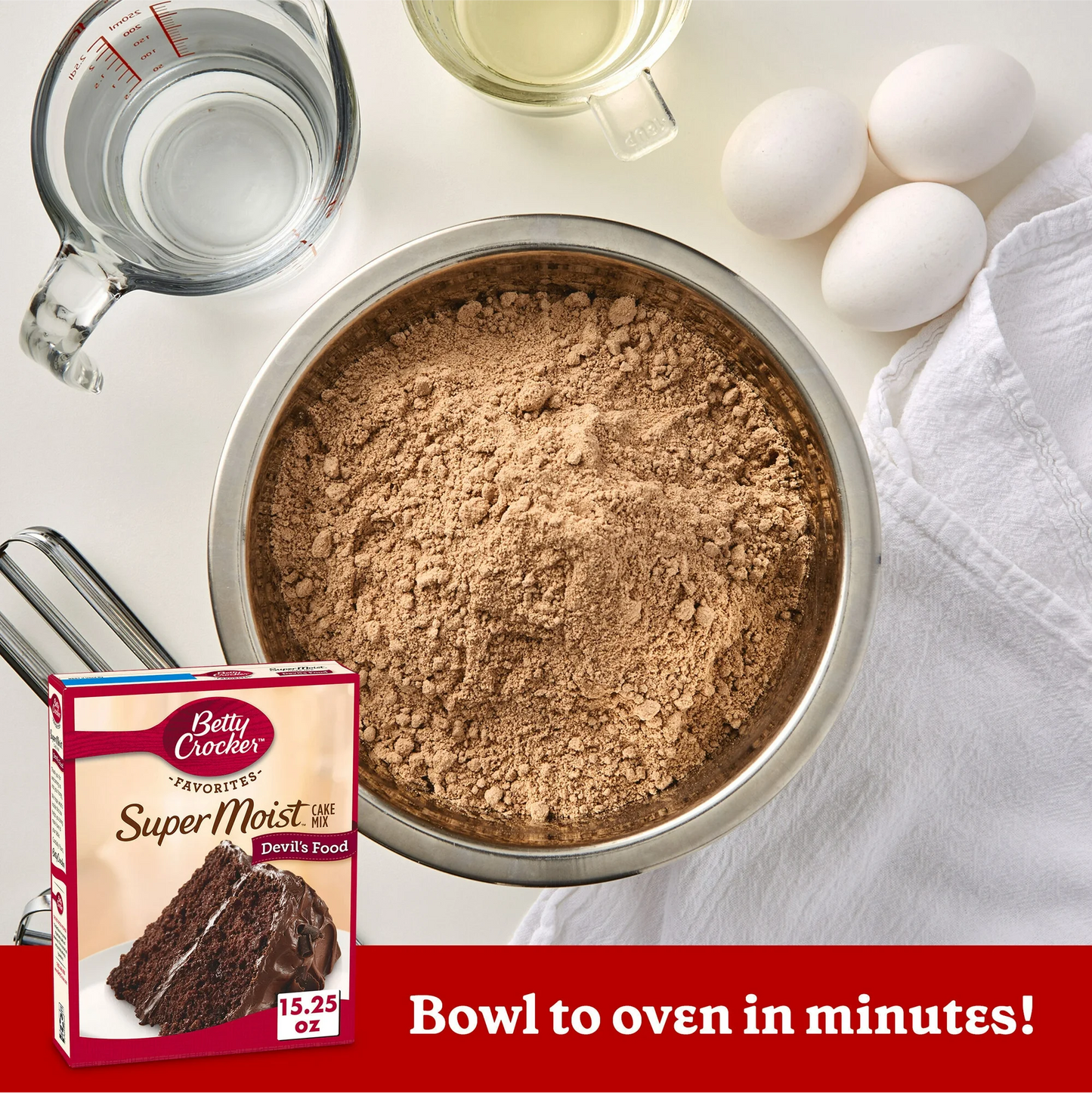 Betty Crocker Super Moist Devil's Food Cake Mix – 432 g