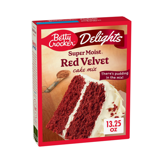 Betty Crocker Super Moist Red Velvet Cake Mix – 375 g