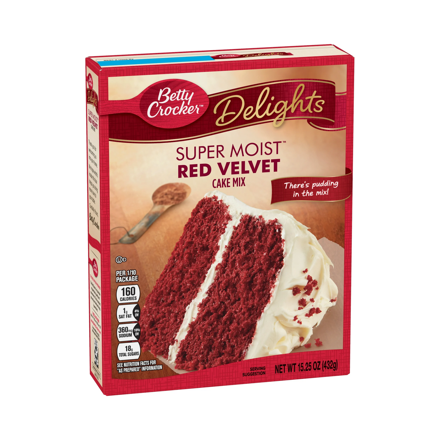 Betty Crocker Super Moist Red Velvet Cake Mix – 432 g
