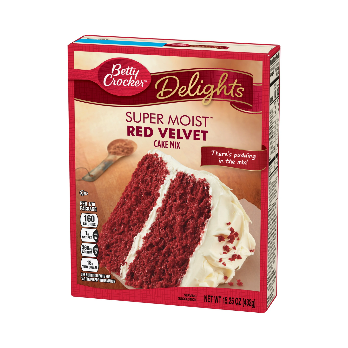 Betty Crocker Super Moist Red Velvet Cake Mix – 432 g