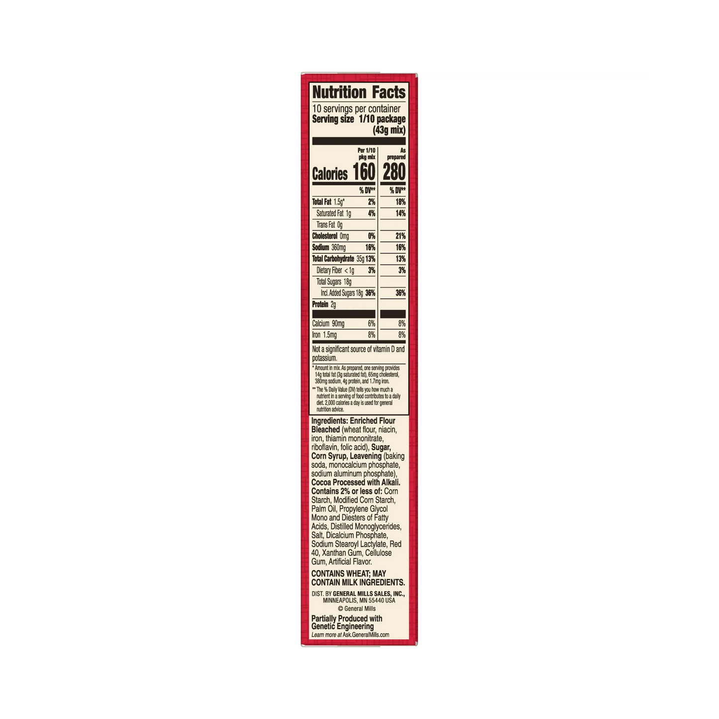 Betty Crocker Super Moist Red Velvet Cake Mix – 432 g