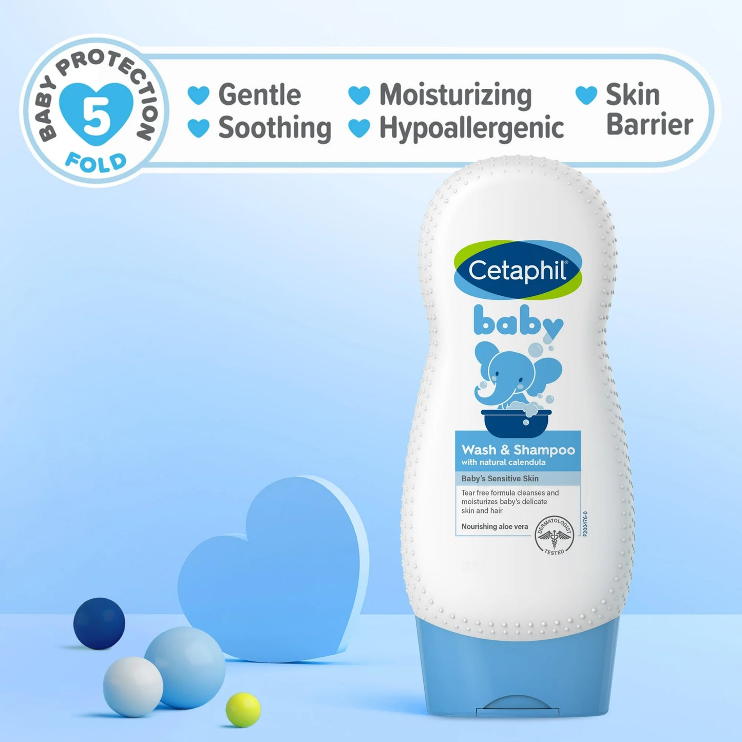Cetaphil Baby Gentle Wash With Natural Calendula – 230ml