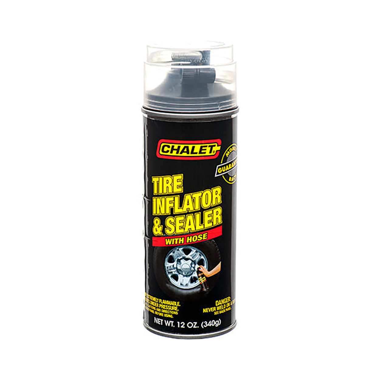 Chalet Tire Inflator & Sealer w/ Hose – 340 g