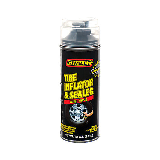 Chalet Tire Inflator & Sealer w/ Hose – 340 g