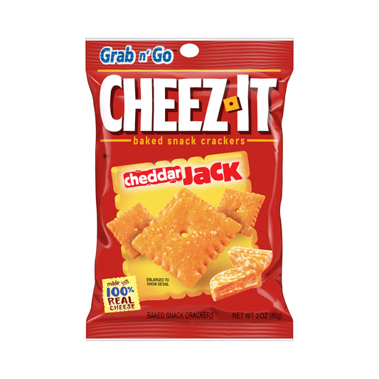 Cheez-it Cheddar Jack Crackers – 85 g 3 oz