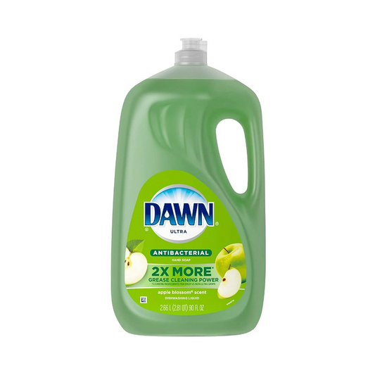 Dawn Ultra Antibacterial Hand Soap & Dishwashing Liquid, Apple Blossom Scent – 2.66 L