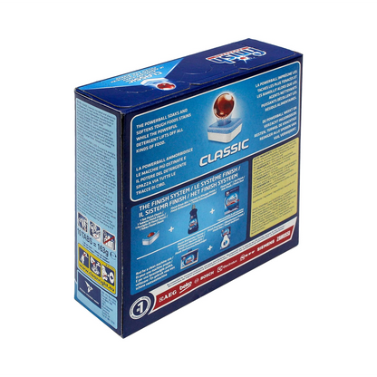Finish Classic Powerball Dishwasher Detergent Tablets – 10 ct