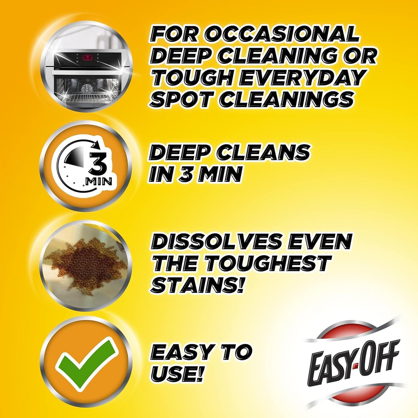Professional Easy-Off Heavy Duty Oven & Grill Cleaner – 680 g