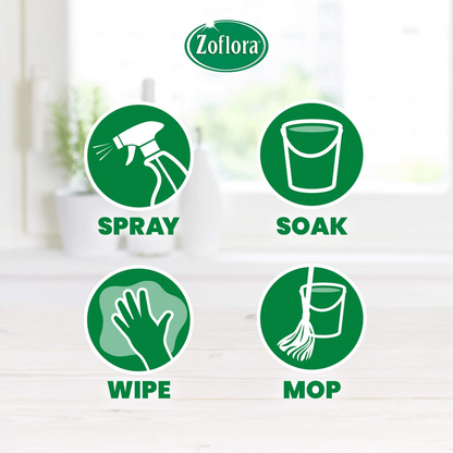 Zoflora Concentrated Disinfectant 3-in-1 Action, Pink Grapefruit Scent – 500 mL
