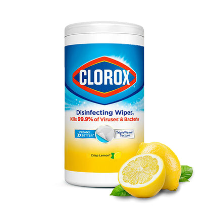 Clorox Disinfecting Lemon Wipes – 35 s
