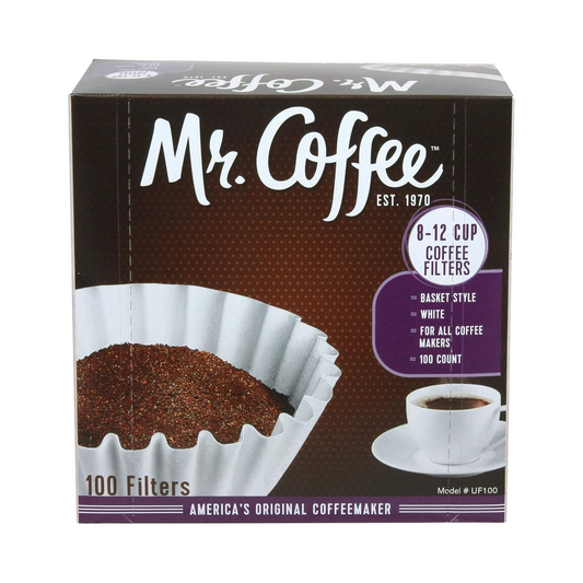 Mr. Coffee 8-10 Cups Coffee Filters – 100 ct
