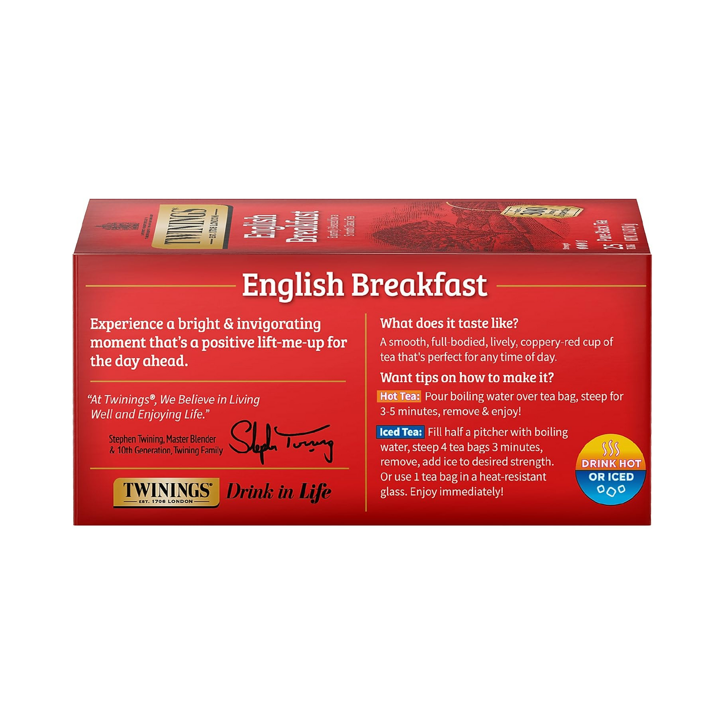 Twinings Earl Grey Tea – 25 ct
