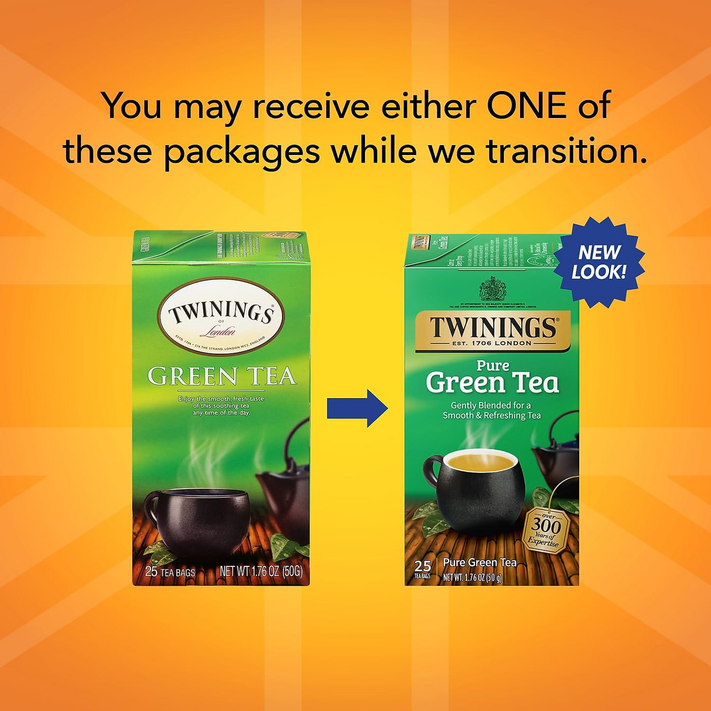 Twinings Green Tea – 25 ct