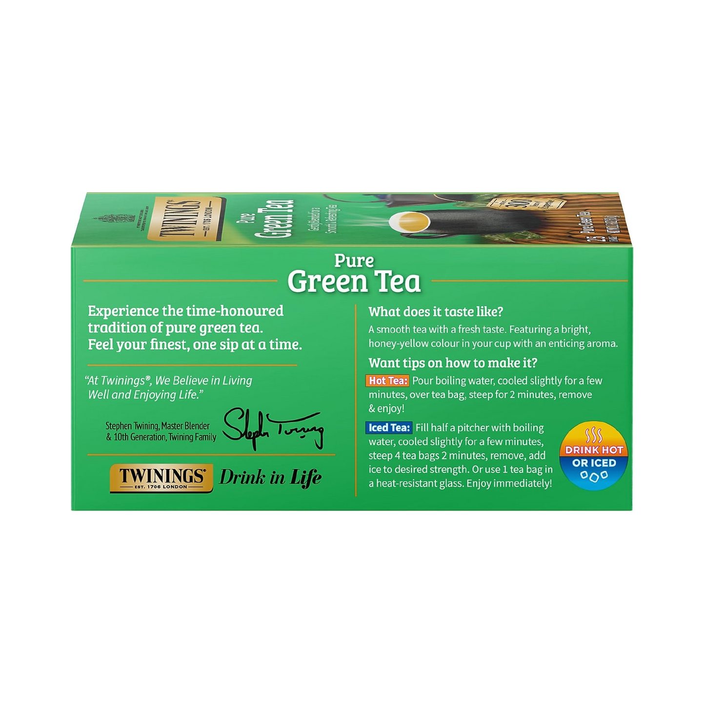 Twinings Green Tea – 25 ct