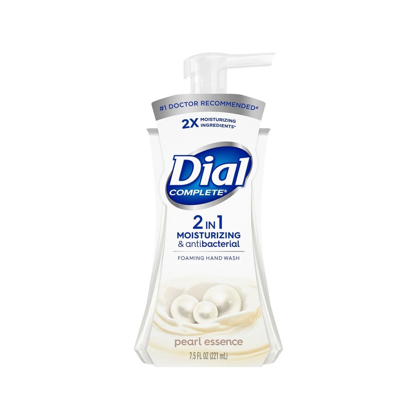 Dial Complete Antibacterial Foaming Hand Wash – Pearl Essence – 221 mL