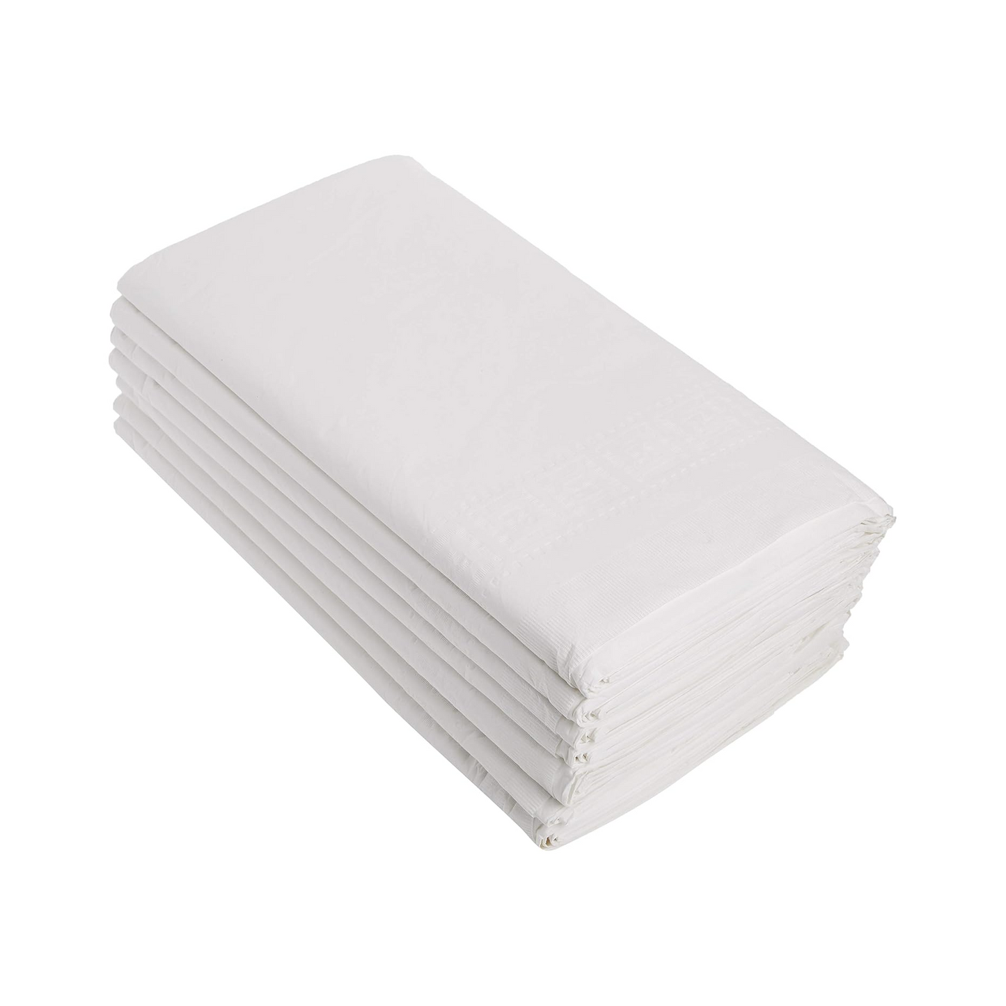 Linette 3-Ply Rectangular Table Cover, 54 x 108 in – 7 ct