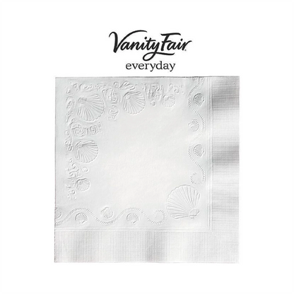 Vanity Fair Everyday 2-Ply White Napkins – 660 ct