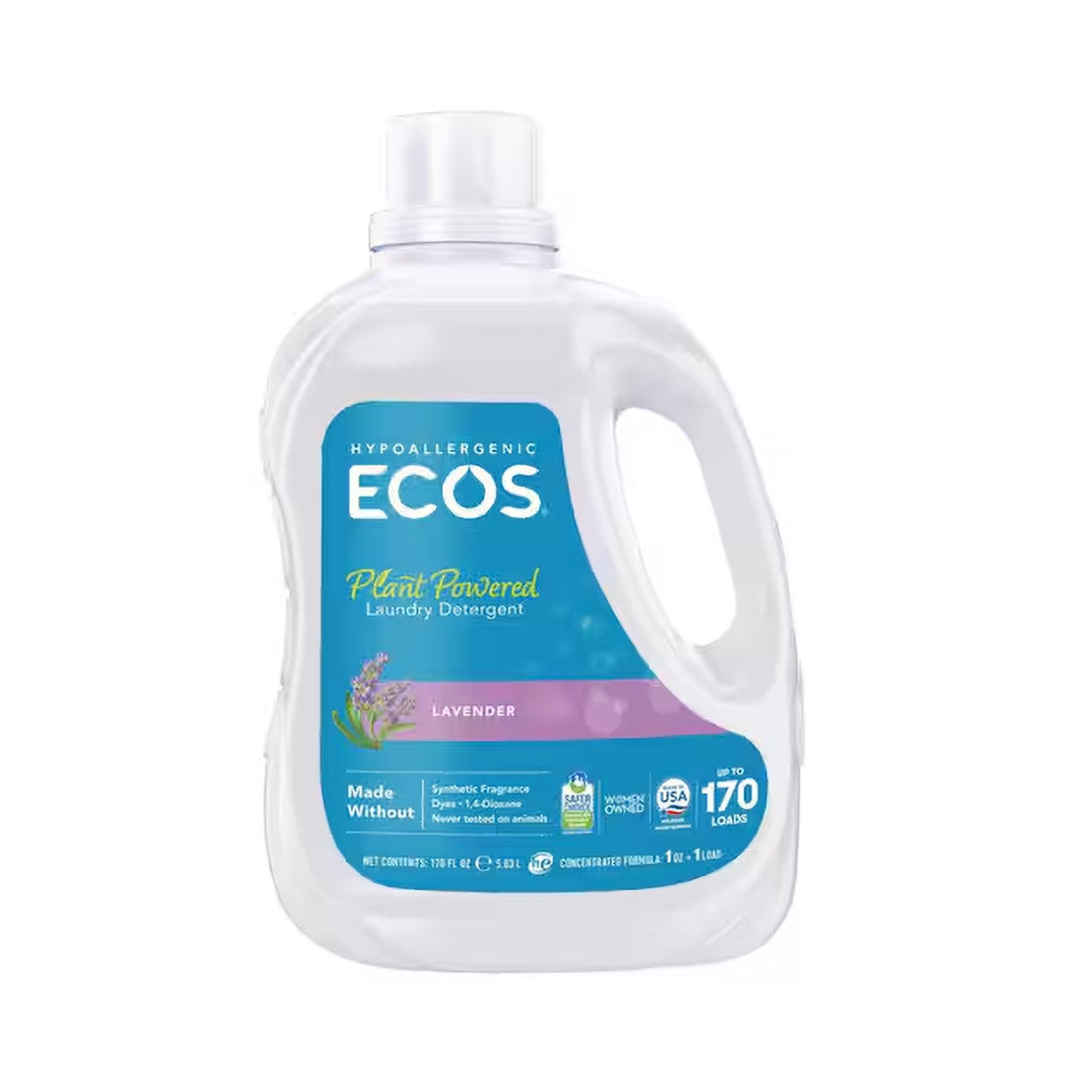 ECOS Lavender Laundry Detergent – 170 Load 5.03 L