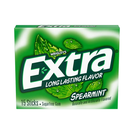 Extra Sugar Free Gum Spearmint - 15s