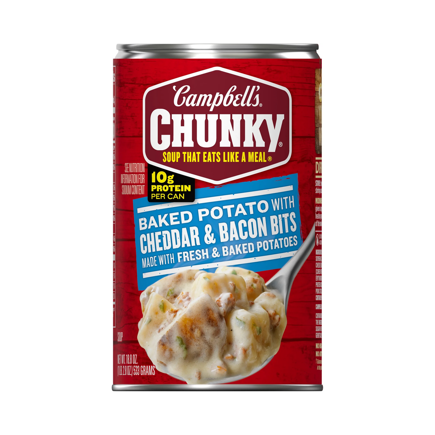 Campbell’s Chunky Soup, Baked Potato with Cheddar and Bacon Bits Soup – 533 g
