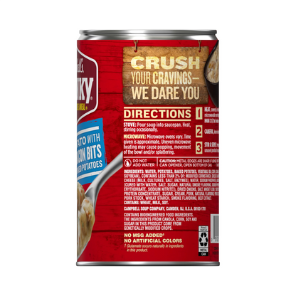 Campbell’s Chunky Soup, Baked Potato with Cheddar and Bacon Bits Soup – 533 g