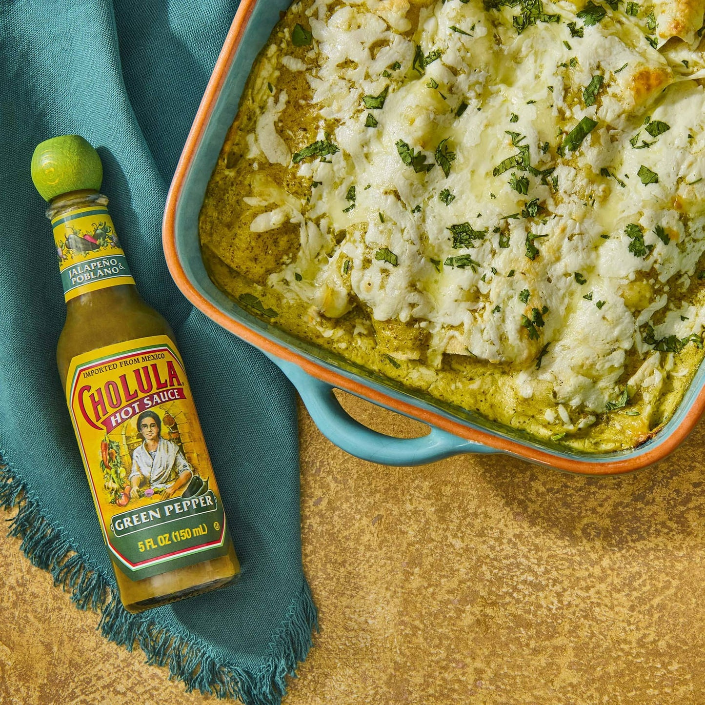 Cholula Green Pepper Hot Sauce – 150 mL