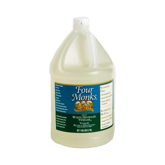Four Monks Distilled White Vinegar – 1 Gallon