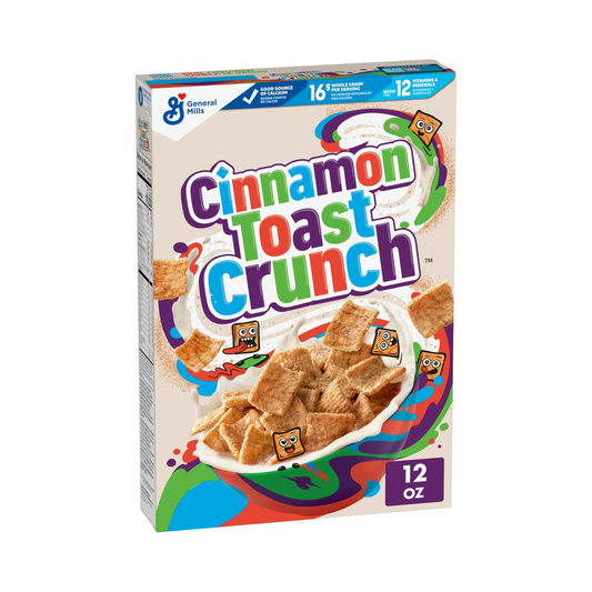 General Mills Cinnamon Toast Crunch Breakfast Cereal – 340 g