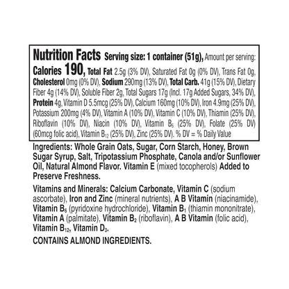General Mills Honey Nut Cheerios Breakfast Cereal Cup – 51 g