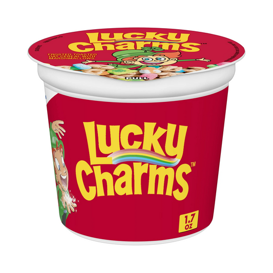 General Mills Lucky Charms Cereal Cup with Marshmallows – 48 g