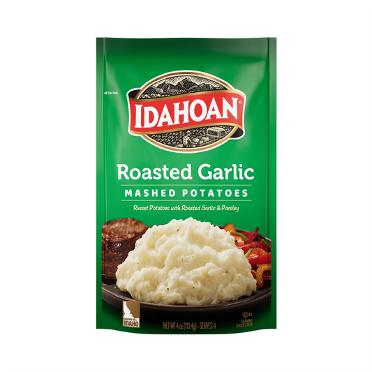 Idahoan Roasted Garlic Mashed Potatoes – 113.4 g
