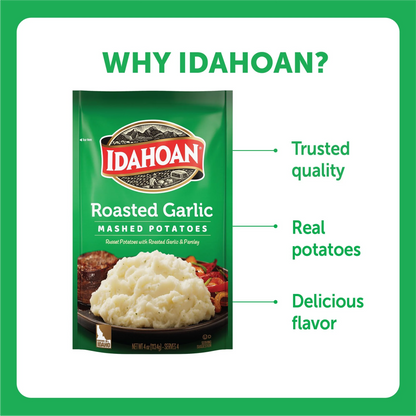Idahoan Roasted Garlic Mashed Potatoes – 113.4 g