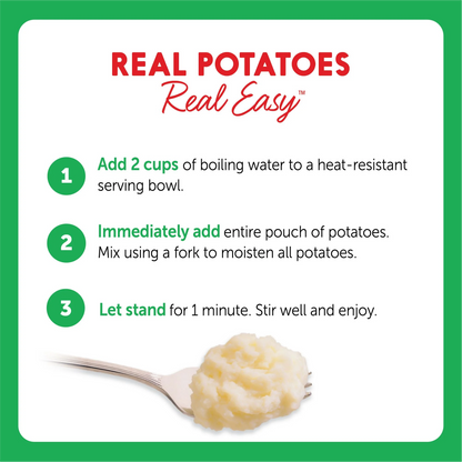 Idahoan Roasted Garlic Mashed Potatoes – 113.4 g