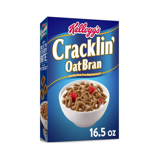 Kellogg's Cracklin' Oat Bran Breakfast Cereal – 467 g