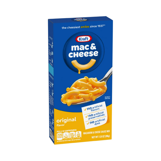 Kraft Original Mac N Cheese Dinner – 206 g