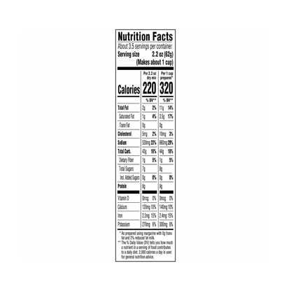 Kraft Original Mac N Cheese Dinner – 206 g