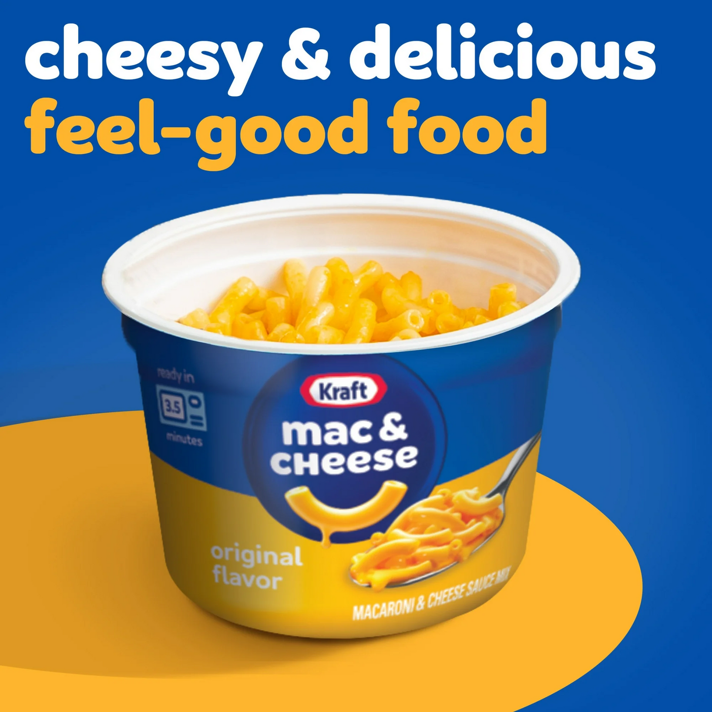 Kraft Original Mac N Cheese Dinner Cup – 58 g