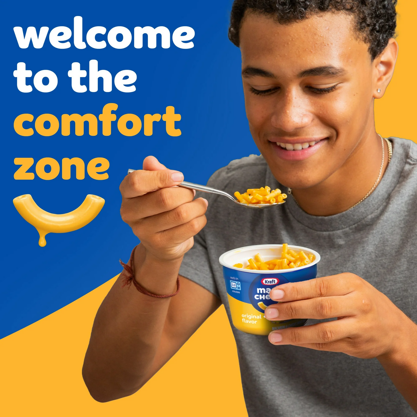 Kraft Original Mac N Cheese Dinner Cup – 58 g