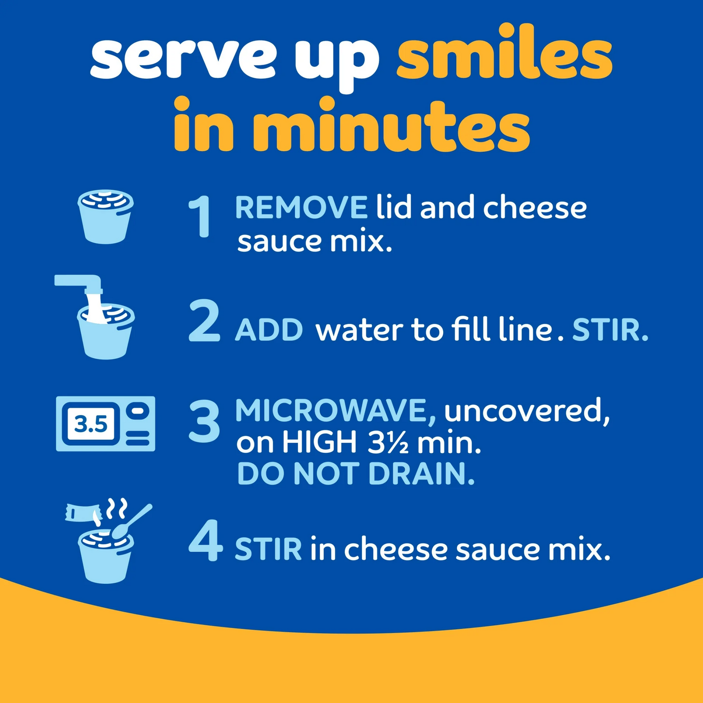 Kraft Original Mac N Cheese Dinner Cup – 58 g