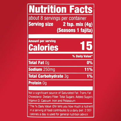 McCormick Fajita Seasoning Mix – 31 g