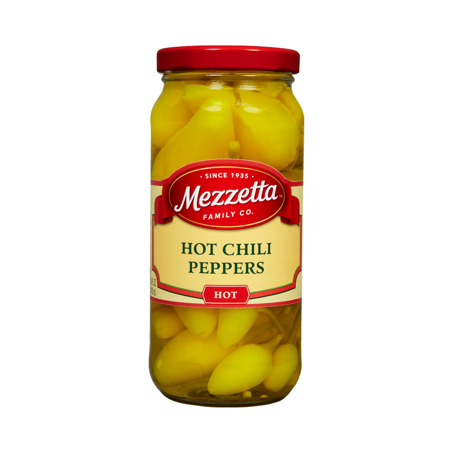 Mezzetta Hot Chili Peppers – 473 mL