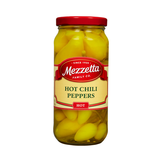 Mezzetta Hot Chili Peppers – 473 mL
