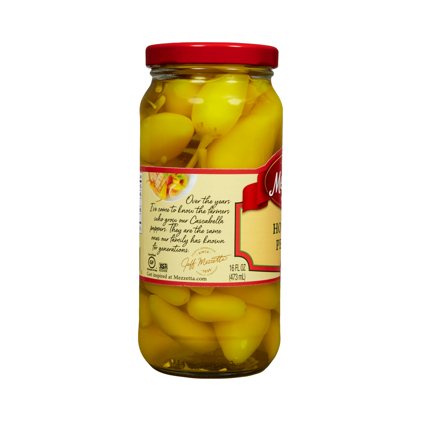 Mezzetta Hot Chili Peppers – 473 mL