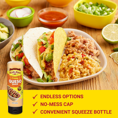 Old El Paso Creamy Queso Taco Sauce – 255 g