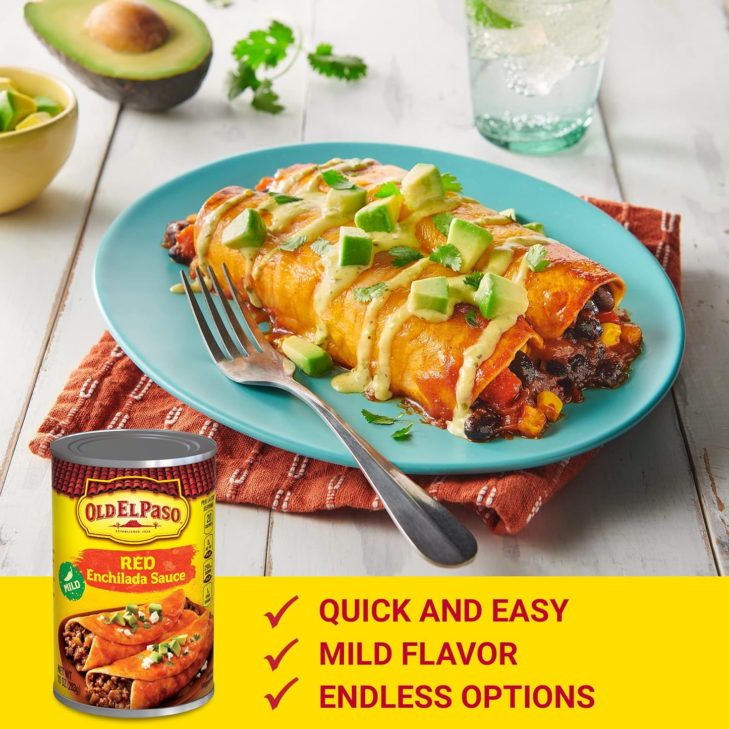 Old El Paso Mild Red Enchilada Sauce – 283 g