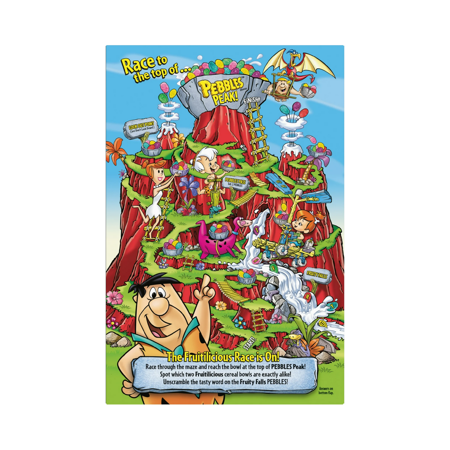 Post Fruity Pebbles Breakfast Cereal – 311 g