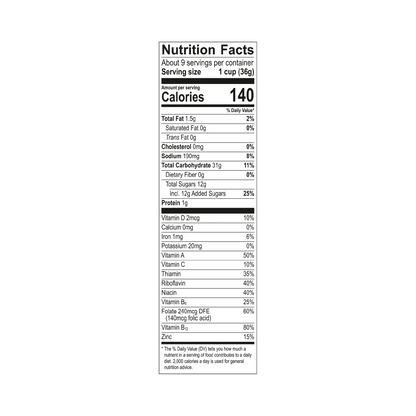 Post Fruity Pebbles Breakfast Cereal – 311 g