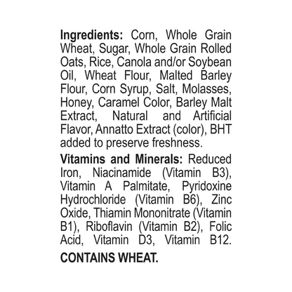 Post Honey Bunches of Oats Honey Roasted Breakfast Cereal – 340 g